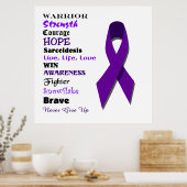 Poster Sensibilisation à la sarcoïdose et inspiration (Cuisine)