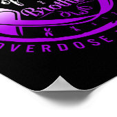 Poster Sensibilisation À La Surdose De Drogue En Mémoire (Coin)
