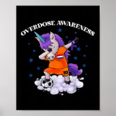 Poster Sensibilisation à la surdose Dubbing Unicorn Purpl (Devant)