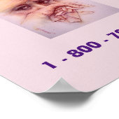 POSTER SENSIBILISATION À LA VIOLENCE DOMESTIQUE (Coin)