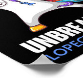 Poster Sensibilisation À L'Alopécie IMBREAKABLE Pour Les (Coin)