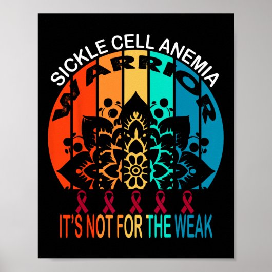 Poster Sensibilisation à l'anémie falciforme (Devant)