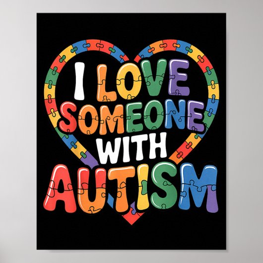Poster Sensibilisation à l'autisme (Devant)