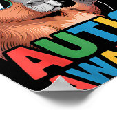 Poster Sensibilisation à l'autisme (Coin)