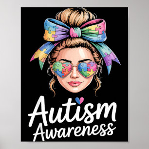Poster Sensibilisation à l'autisme 