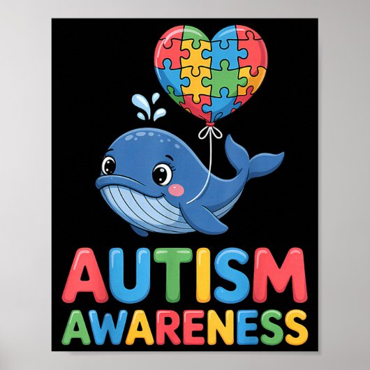 Poster Sensibilisation à l'autisme (Devant)