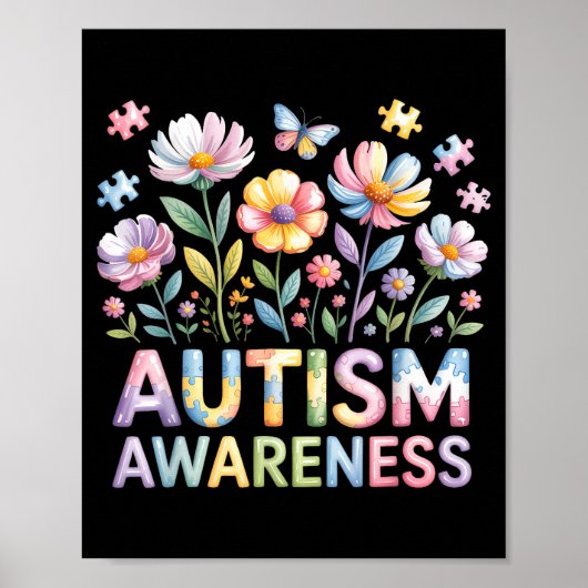 Poster Sensibilisation à l'autisme (Devant)