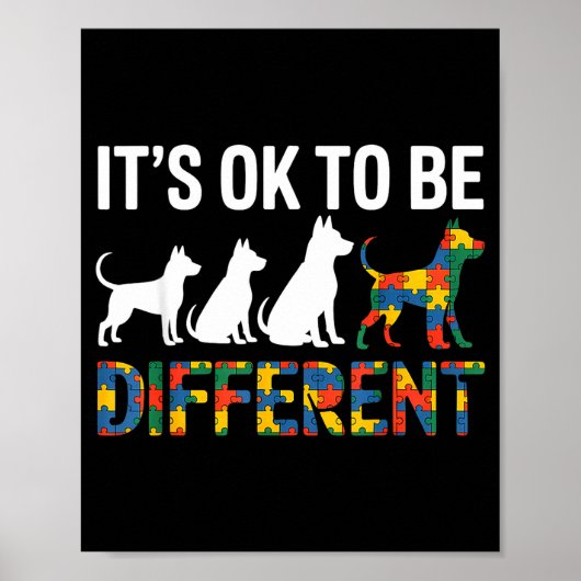 Poster Sensibilisation à l'autisme  (Devant)