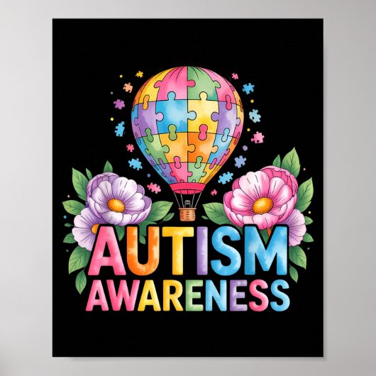 Poster Sensibilisation à l'autisme (Devant)