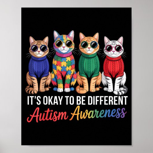 Poster Sensibilisation à l'autisme (Devant)