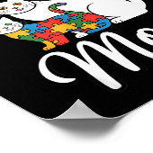 Poster Sensibilisation à l'autisme (Coin)