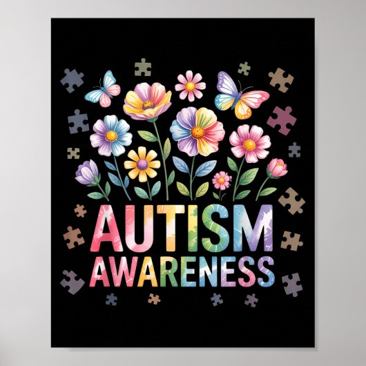 Poster Sensibilisation à l'autisme  (Devant)