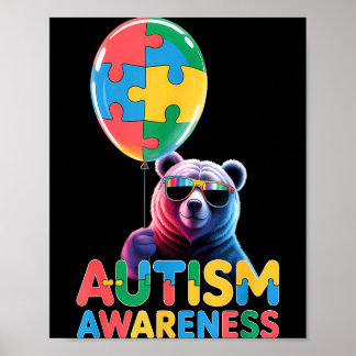 Poster Sensibilisation à l'autisme autistique