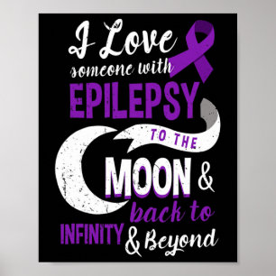 Poster Sensibilisation à l'épilepsie - Amour Fils Maman P
