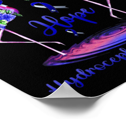 Poster Sensibilisation à l'hydrocéphalie (Coin)