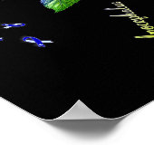 Poster Sensibilisation à l'hydrocéphalie du tournesol pap (Coin)