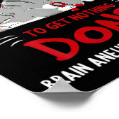 Poster Sensibilisation à l'neurysme cérébral Eléphant 1 (Coin)