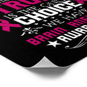 Poster Sensibilisation à l'neurysme cérébral fort Chirurg (Coin)