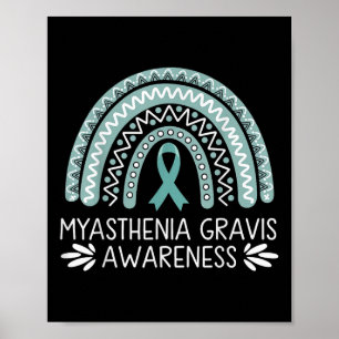 Poster Sensibilisation à Myasthenia Gravis