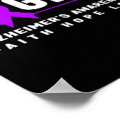 Poster Sensibilisation - Alzheimer Combattre Heimer (Coin)