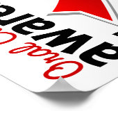 Poster Sensibilisation au cancer buccal 5 (Coin)