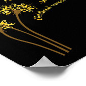 Poster Sensibilisation au cancer chez l'enfant Dandelion  (Coin)