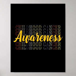 Poster Sensibilisation au cancer chez l'enfant Rencontrez