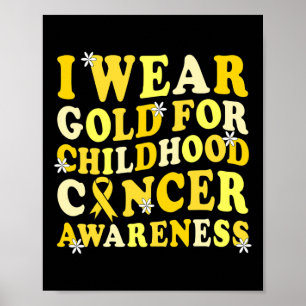 Poster Sensibilisation au cancer chez les enfants En Sept