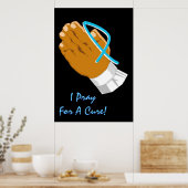 Poster Sensibilisation Au Cancer De La Prostate Je Prie P (Cuisine)