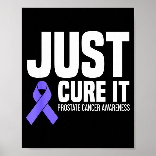Poster Sensibilisation au cancer de la prostate - juste ç (Devant)