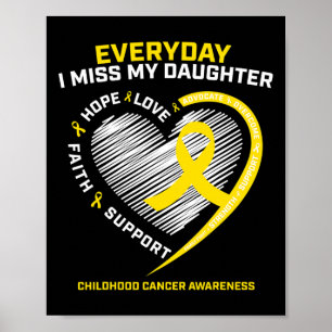 Poster Sensibilisation Au Cancer De L'Enfance En Mémoire
