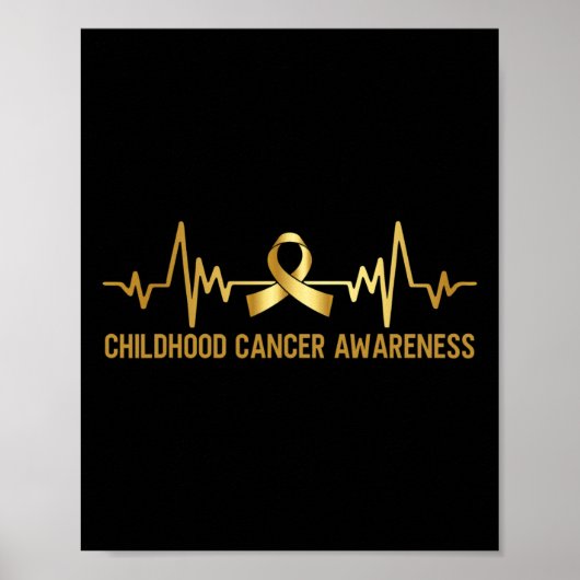 Poster sensibilisation au cancer de l'enfance septembre c (Devant)