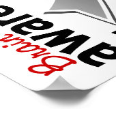 Poster Sensibilisation au cancer du cerveau 5 (Coin)