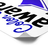 Poster Sensibilisation au cancer du côlon 5 (Coin)