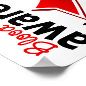 Poster Sensibilisation au cancer du sang 5 (Coin)