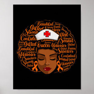 Poster Sensibilisation au cancer du sang Soins infirmiers