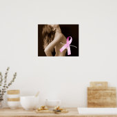 Poster Sensibilisation au cancer du sein (Cuisine)