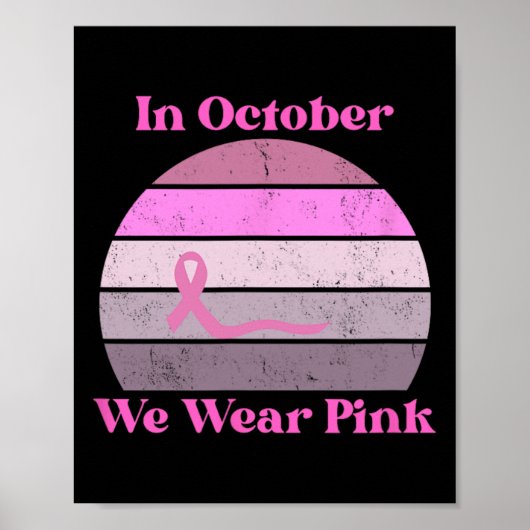 Poster Sensibilisation au cancer du sein (Devant)