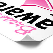 Poster Sensibilisation au cancer du sein 5 (Coin)