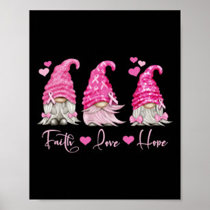 Poster Sensibilisation au cancer du sein chez Gnome