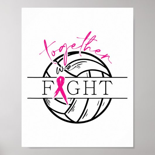 Poster Sensibilisation au cancer du sein ensemble Nous co (Devant)