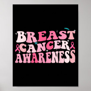 Poster Sensibilisation au cancer du sein Groovy 2023 Canc