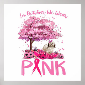Poster Sensibilisation au cancer du sein Octobre Nous Por