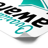 Poster Sensibilisation au cancer ovarien 5 (Coin)