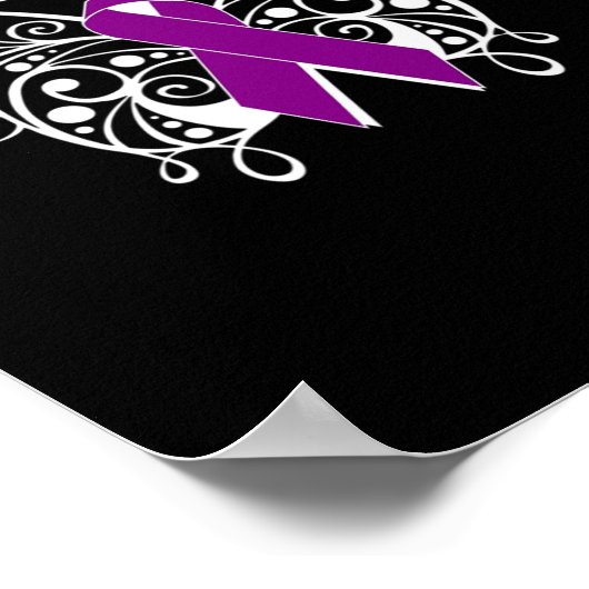 Poster Sensibilisation au cancer pancréatique Beurre à ru (Coin)