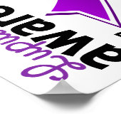 Poster Sensibilisation au lupus 5 (Coin)