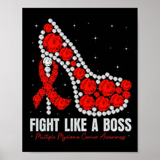 Poster Sensibilisation au myélome multiple Lutter contre  (Devant)