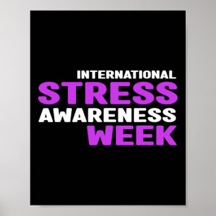 Poster Sensibilisation au stress - Sensibilisation intern