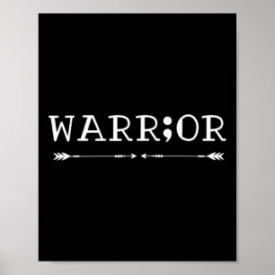 Poster Sensibilisation au suicide au sémicolon