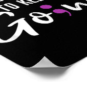 Poster Sensibilisation au suicide Continuer (Coin)